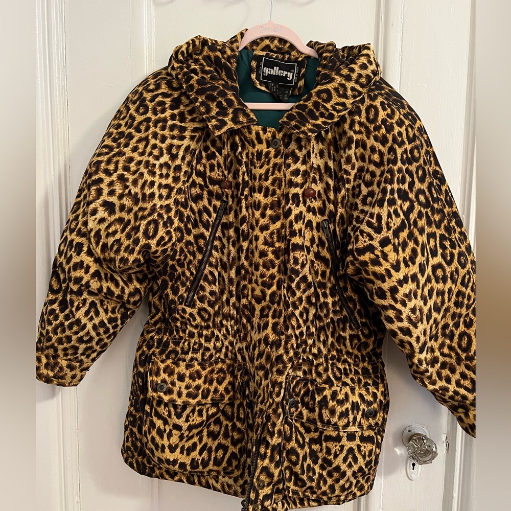 Vintage Gallery Leopard SkiCoat